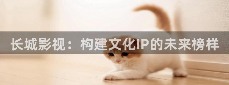 泡泡电影影视：长城影视：构建文化IP的未来榜样
