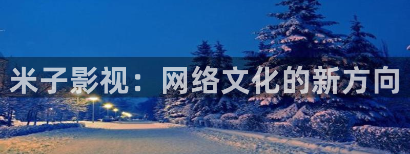 泡泡剧情电影：米子影视：网络文化的新方向